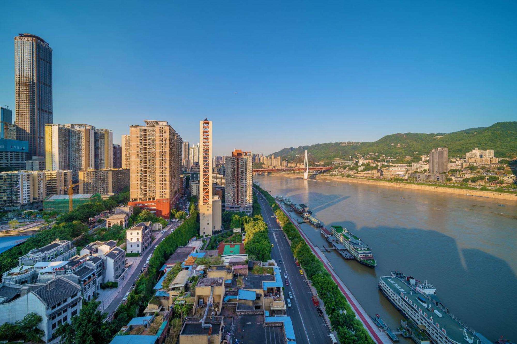 Yue Ke Apartment - Changbin Road Branch Chongqing Esterno foto